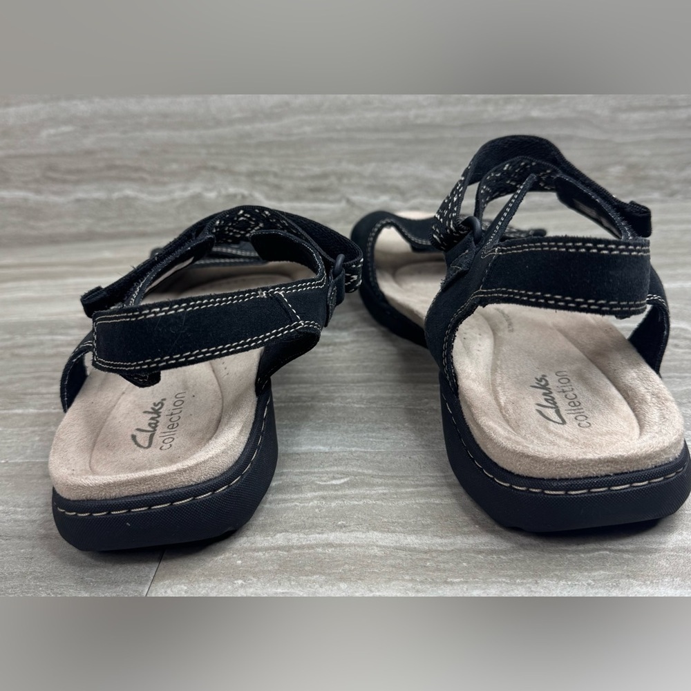Clarks Collection Amanda Sprint Strappy Sandals Womens Size 11 - Picture 5 of 13